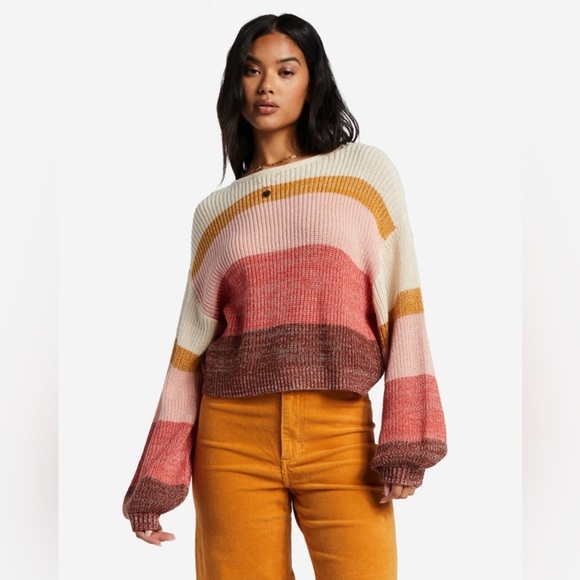 Billabong Sweaters - ✨ Host Pick ✨ Billabong Changing Tides Striped Sweater
